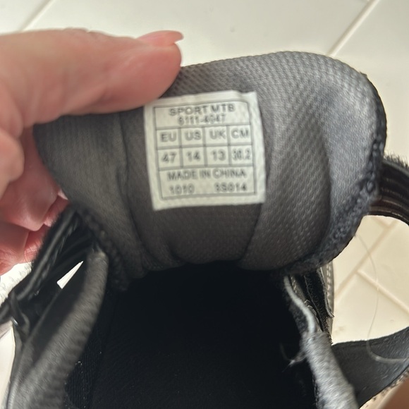 Specialized Body Geometry MTB Sport Black 6111-4047 Cycling Shoes Mens 14 - Picture 2 of 4